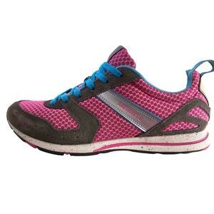 MERRELL Kalkora Barberry Pink Purplish Gray Blue Athletic Sneakers Women Sz 9.5